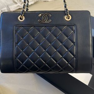 Chanel large shopping bag